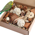 Bird Toys Parrot Natural Bird Foraging Box Foot Toys for Parakeets,Cockatiels,Conures, and Other Small to Medium Birds