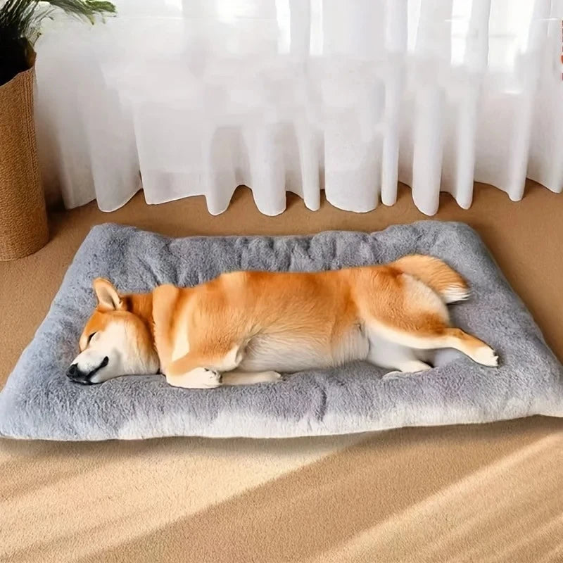 Large Plush Bed Sofa Thickened Super Soft Polyester Bed For Small Medium Large Dog Cat