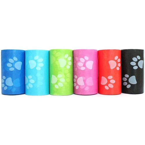 120 Rolls Dog Poop Bag Outdoor 15Bags/Roll Refill