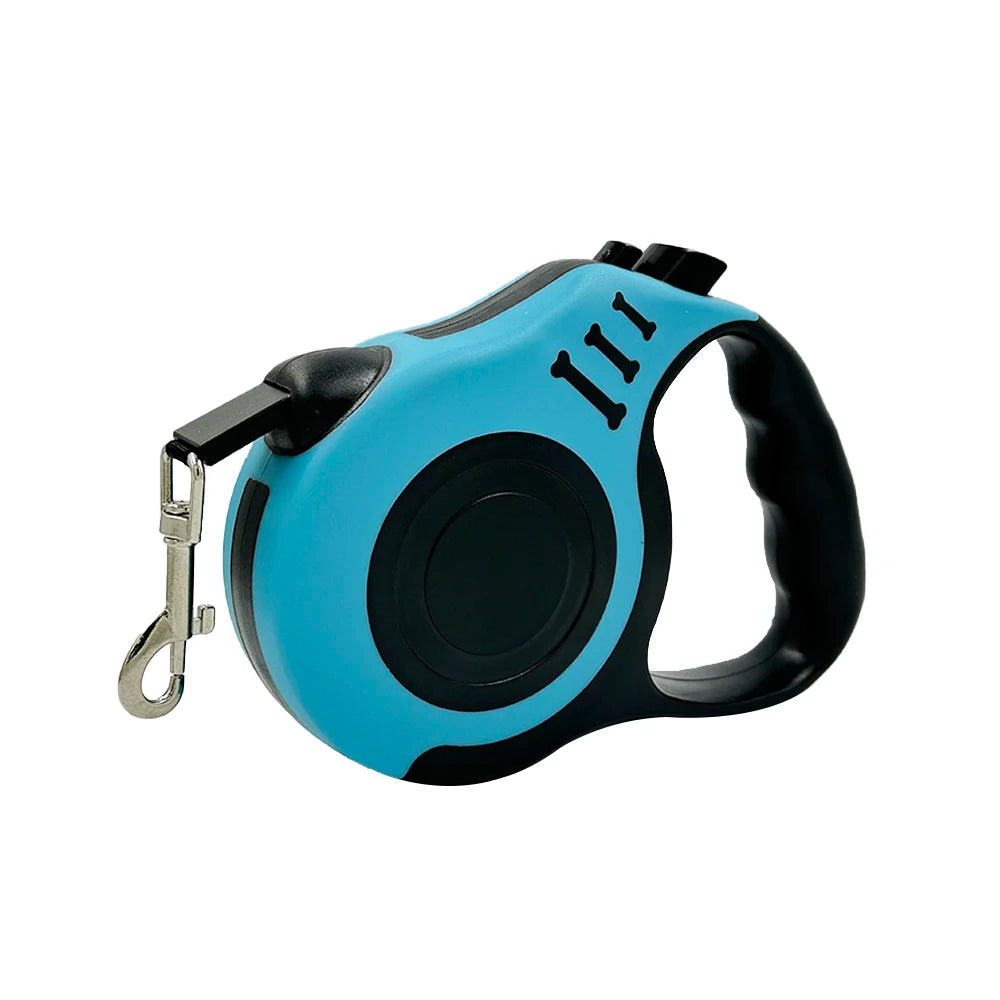 3m 5m Dog Leash for Small Dogs Cat Automatic Retractable Durable Nylon Lead Outdoor Travel Walking Hiking