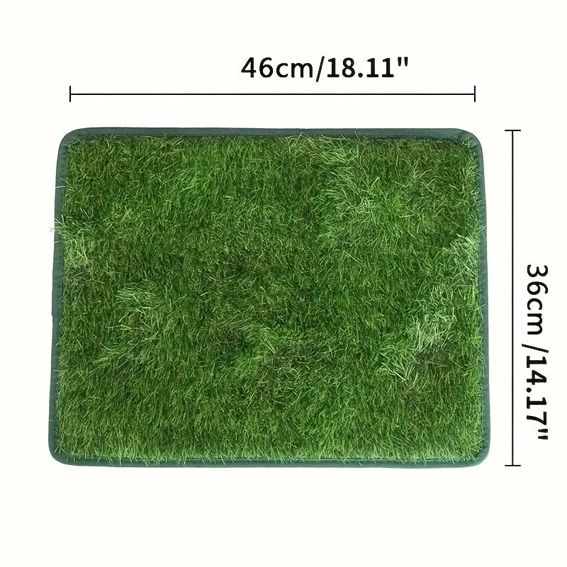 Reusable Dog Toilet Dog Lawn Carpet: Artificial Grass Rug for Dog, Training Mat, Dog Toilet for Balcony Patio Garden