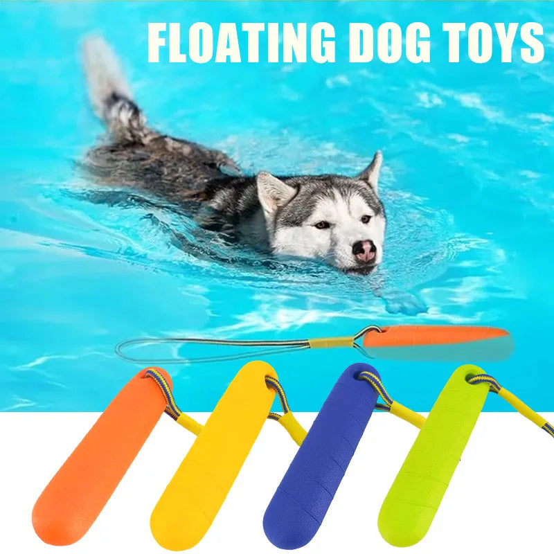 Dog Outdoor Training With Rope Bite Resistant Stick Floating Dog Toy