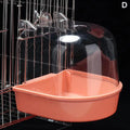 Clear Hanging Bird Bath for Cage  Bird Cage Accessories  Bathtub