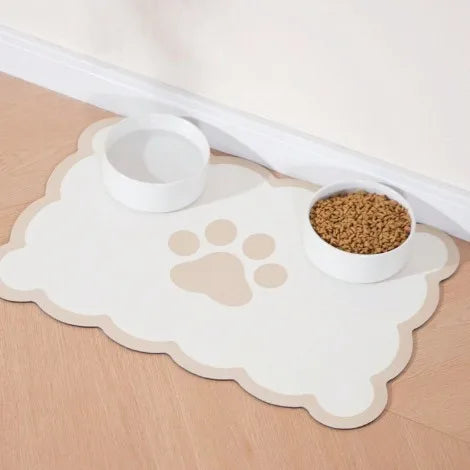 Pet supplies mat cat dog Feeding Mat Pet Placemat for Food Water Bowl with Waterproof Quick-drying diatom ooze floor mat