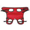 Disability dog travel assistive vehicle chest and back harness, dog rehabilitation exercise chest and back