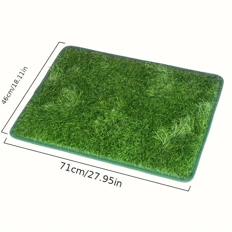 Reusable Dog Toilet Dog Lawn Carpet: Artificial Grass Rug for Dog, Training Mat, Dog Toilet for Balcony Patio Garden