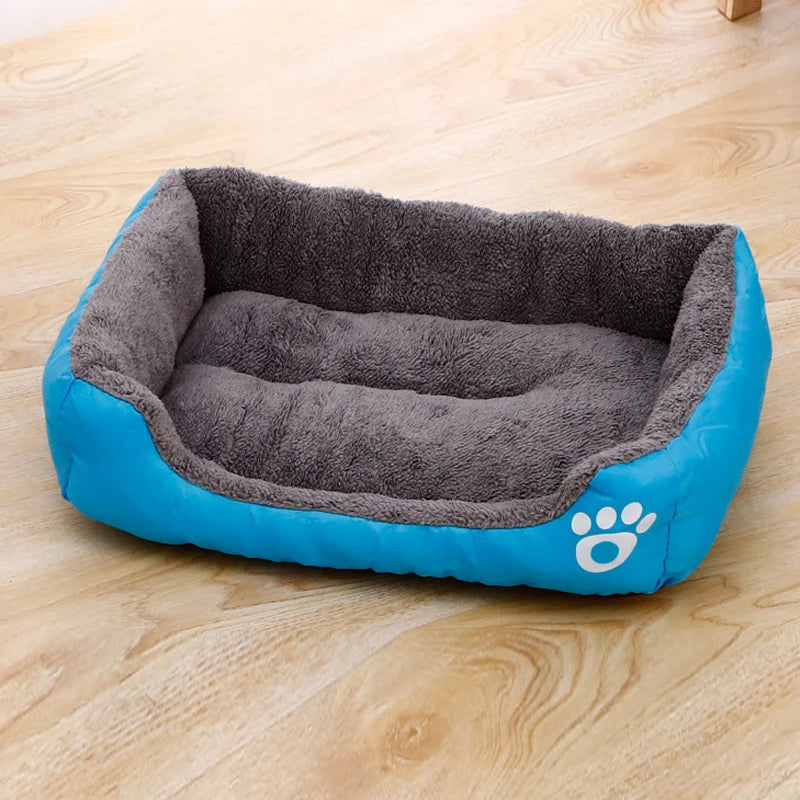 Cat Dog Bed Plush Sleeping Bed for Large, Medium and Small Dogs, Non-Slip and Bite-Resistant