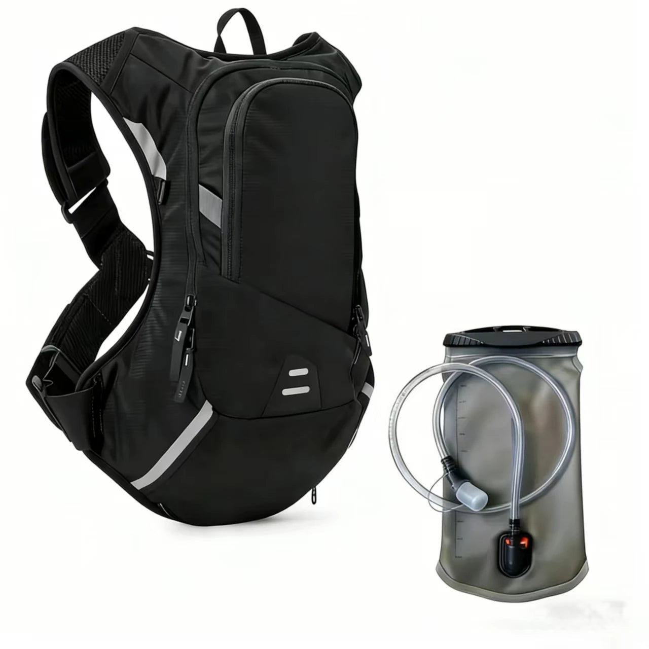 Hydration Pack with Water Bladder, - Backpack for Cycling, MTB, Trail Running & More