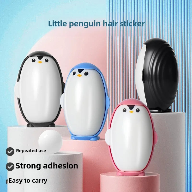 Washable Lint Remover Penguin Clothes Roller Portable Pet Hair Remover  Sticky Cleaning
