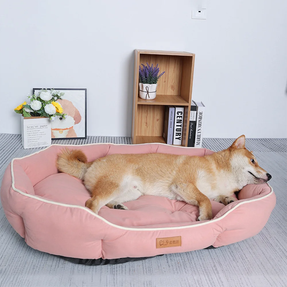 Pet Sofa Large Dog Bed Big Space Sofa Sleeping Mat Winter Warm Cushion