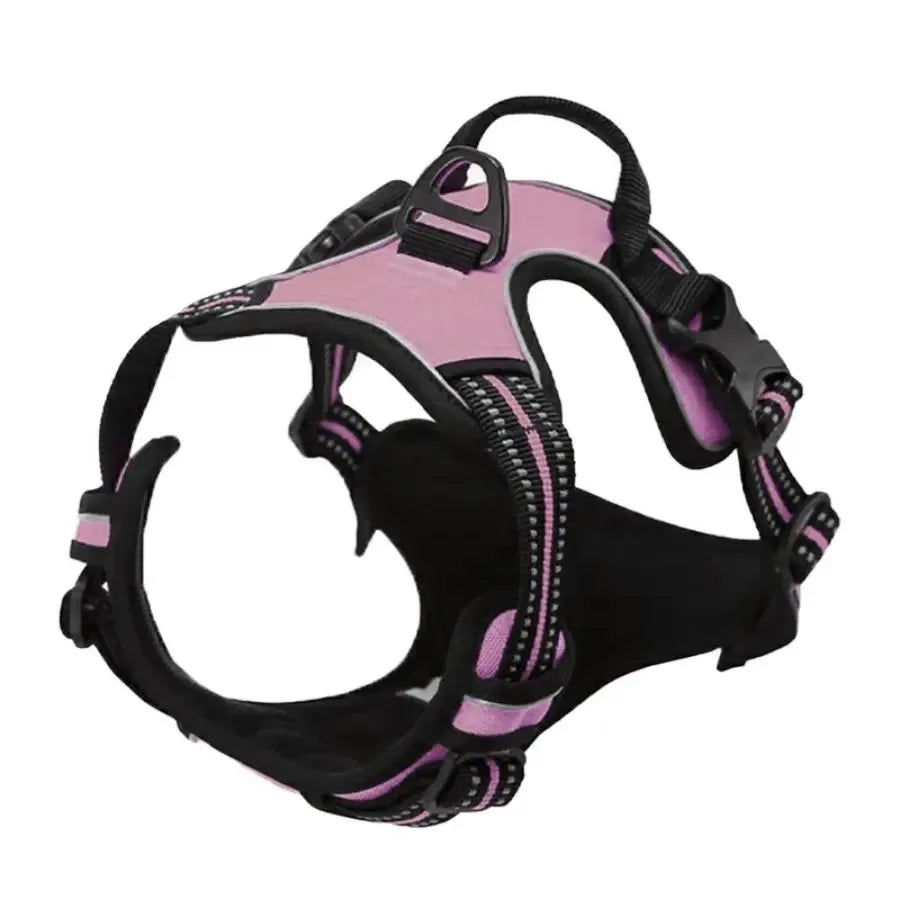 Dog Collars Harness Big Vests Leash  Accessories Medium Small Set