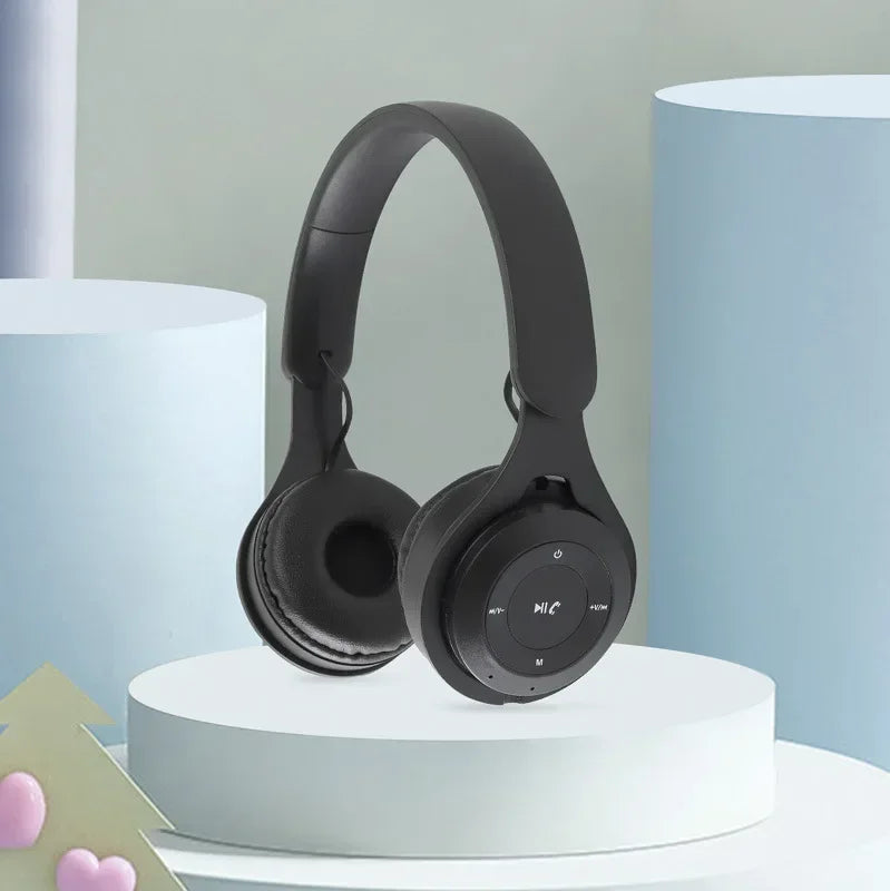 Stereo Y08 Headset 5.3 Bluetooth Headset Folding Wireless Sports Gaming Headsets Over-ear Headphones for Android ios