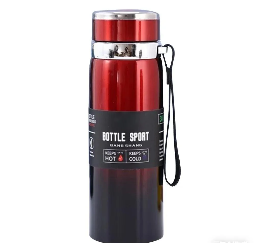 1L Thermal Water Bottle Keep Cold and Hot Water Tea Coffee Stainless Steel Thermos Bottle