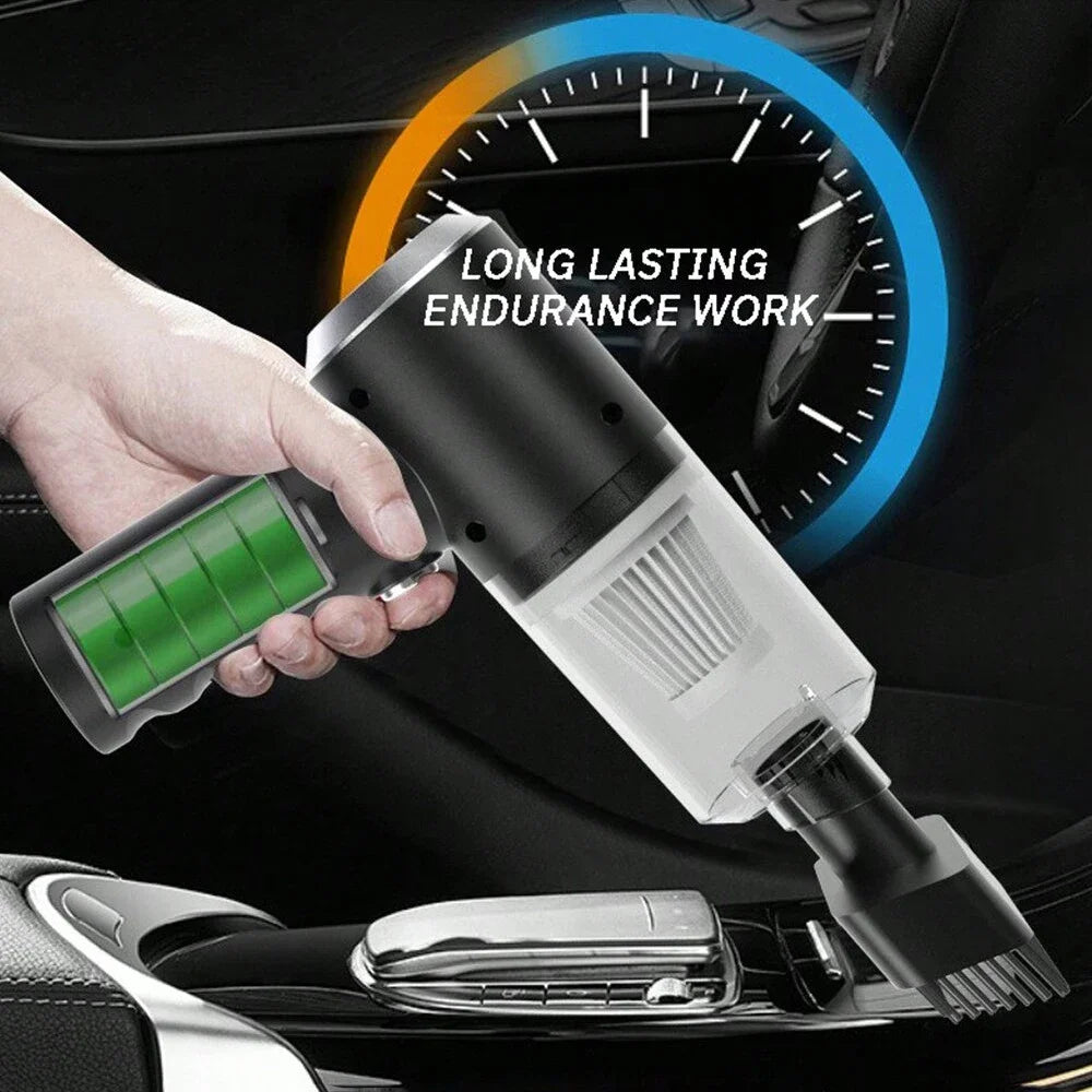 1PC Wireless Vacuum Cleaner 120W High Power Black
Home And Car Powerful Portable Handheld Vacuum