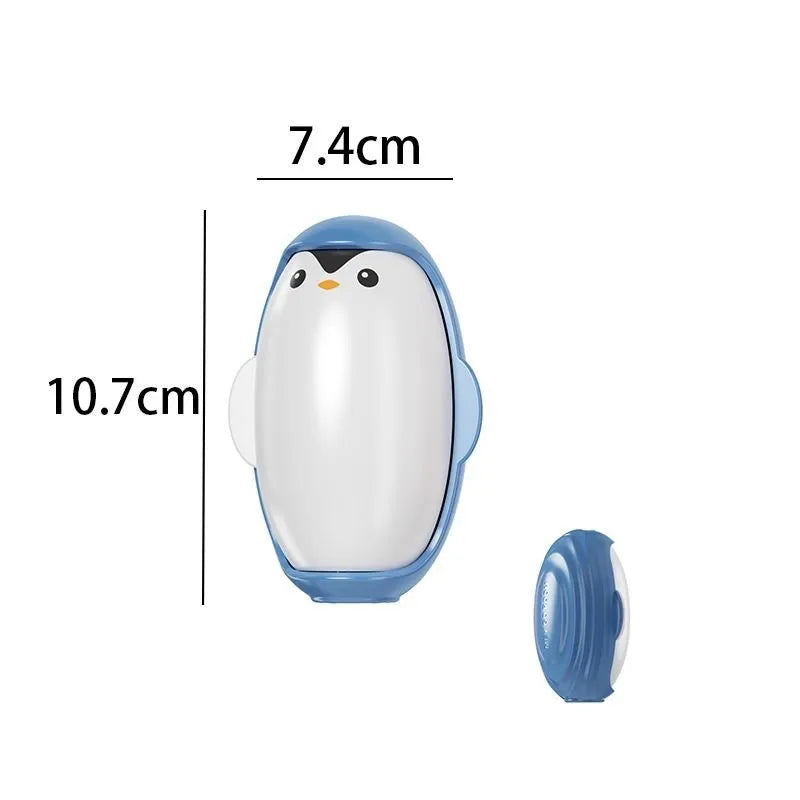 Washable Lint Remover Penguin Clothes Roller Portable Pet Hair Remover  Sticky Cleaning