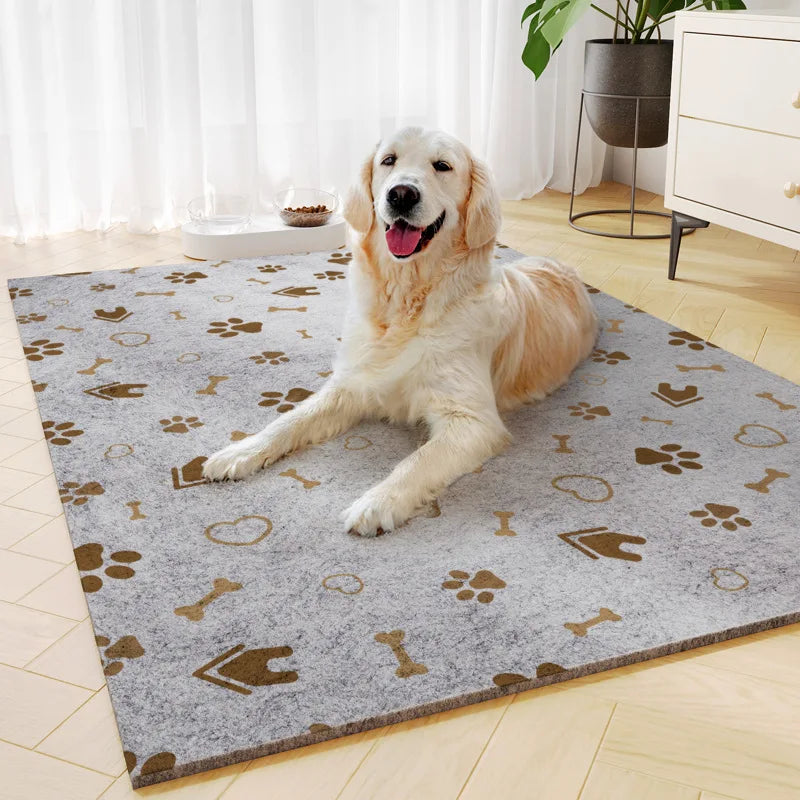 Dog Bed Mat All Season Pet Sleeping Pad Waterproof Anti-Slip Washable Mattress for Small Medium Large Dogs Cats