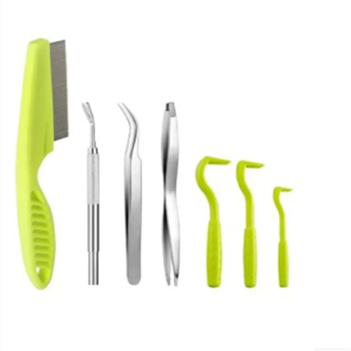 Pet Tick Removal Kit Easy To Use Flea Get Rid of Hook Tweezers Pliers Mite Extractor Dogs Cats