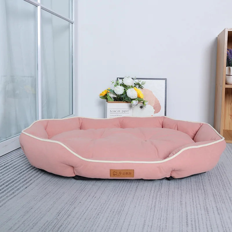 Pet Sofa Large Dog Bed Big Space Sofa Sleeping Mat Winter Warm Cushion