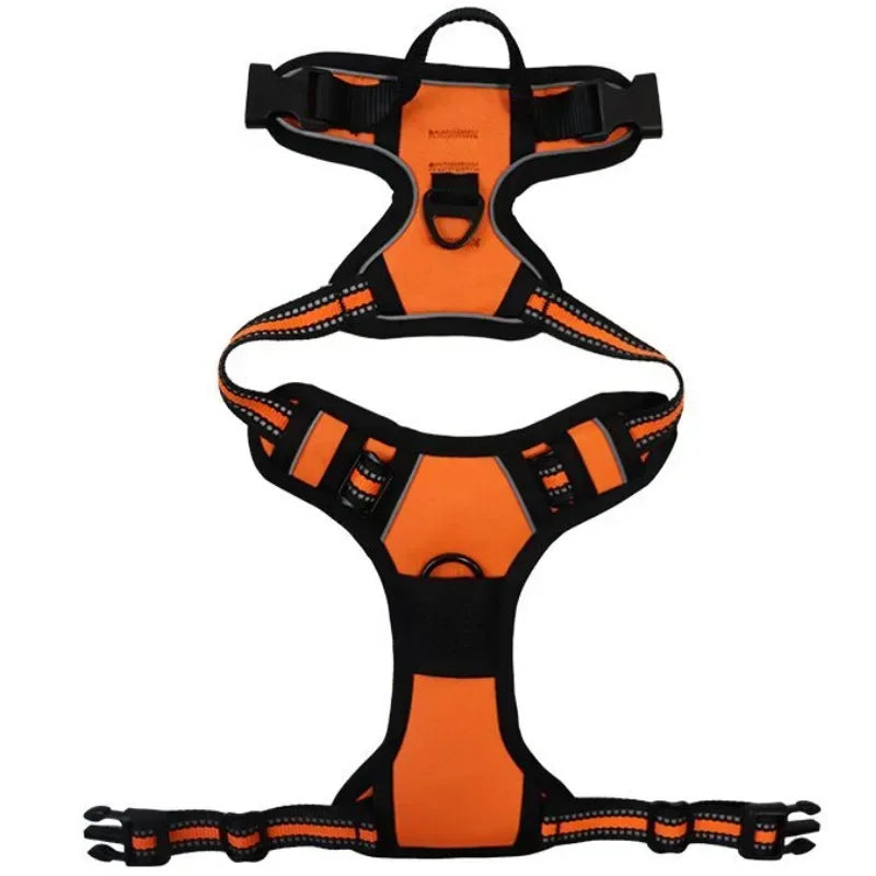 Reflective Adjustable Breathable Vest Chest Strap for Small Medium Large Dogs Pet Harness Cat