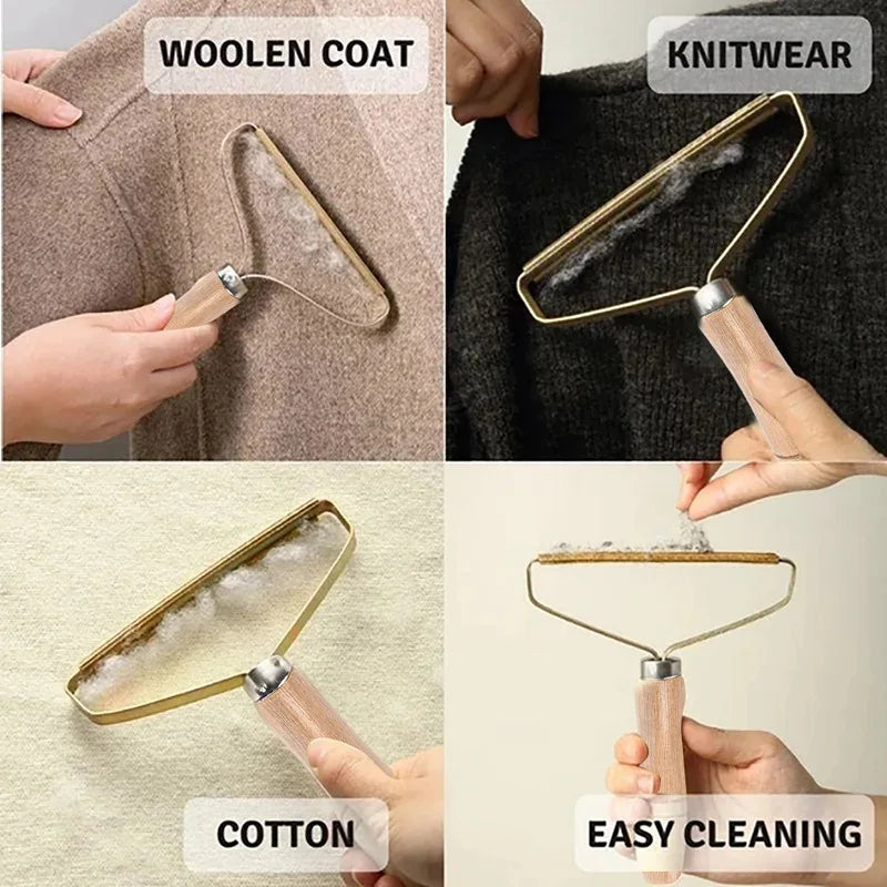 Portable Lint Remover Pet Hair Remover Manual Sofa Clothes Cleaning Lint Brush Fuzz Fabric