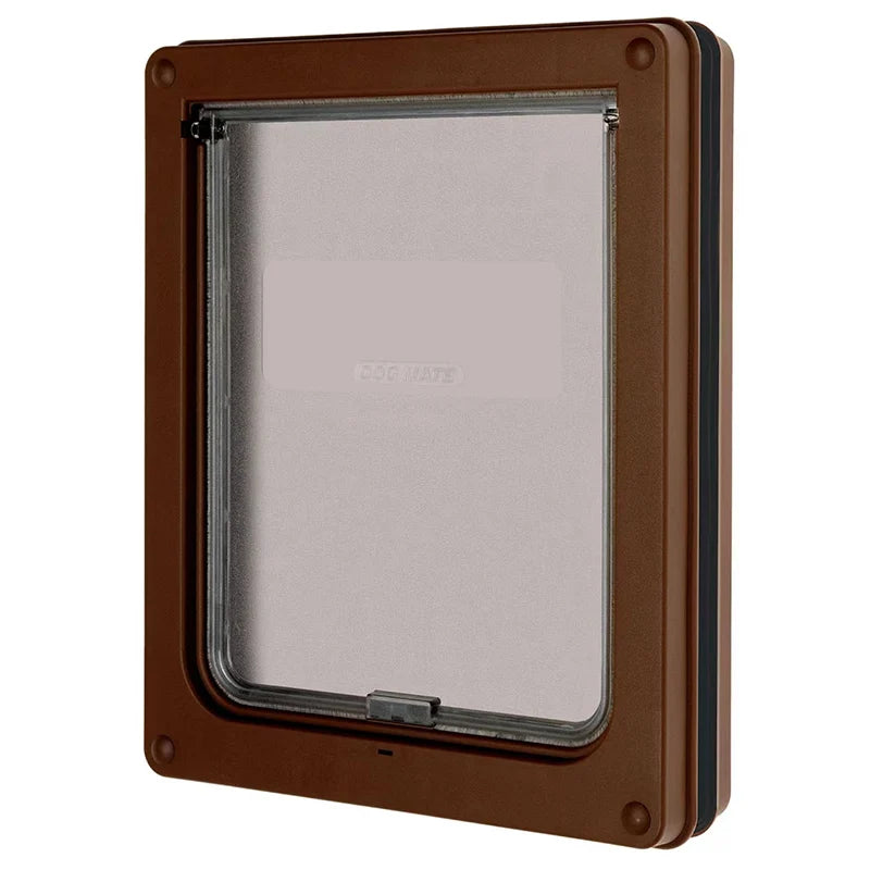 Strong Lockable Dog Door with Privacy Protection Flap Pet Dog Door For Big Small Dogs Pet Safety Doors Easy to Install