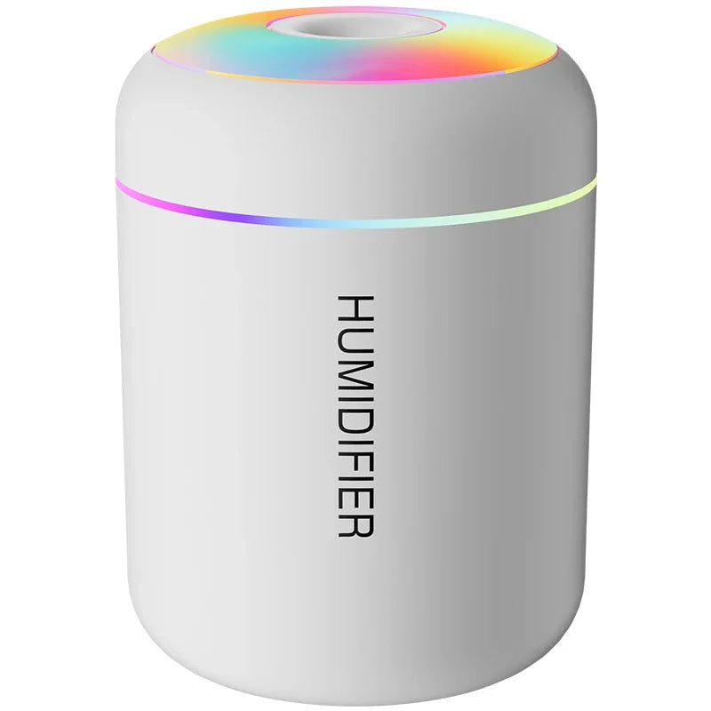 180ML Mini Air Humidifier USB Electric Aroma Diffuser Essential Oil Purifier Aromatherapy Mist Maker Lights For Home Bedroom