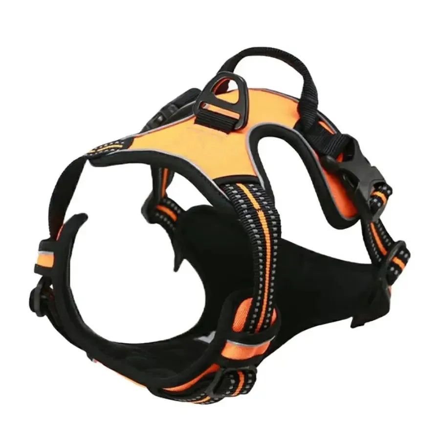 Dog Collars Harness Big Vests Leash  Accessories Medium Small Set