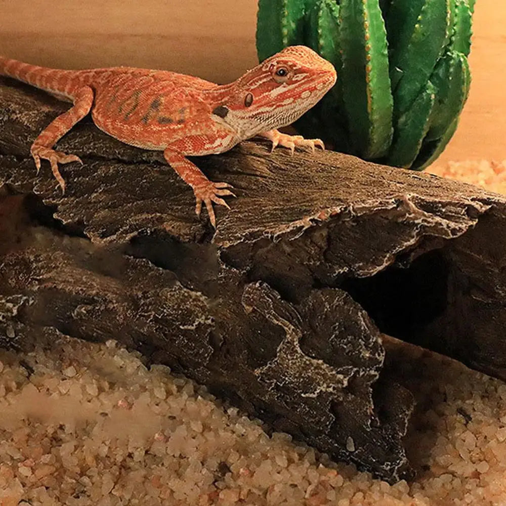 Reptile Hide Large Caves Reptile Hideouts Habitat Shelter Decor For Snakes Turtle Lizards Fish Amphibians Small Animals