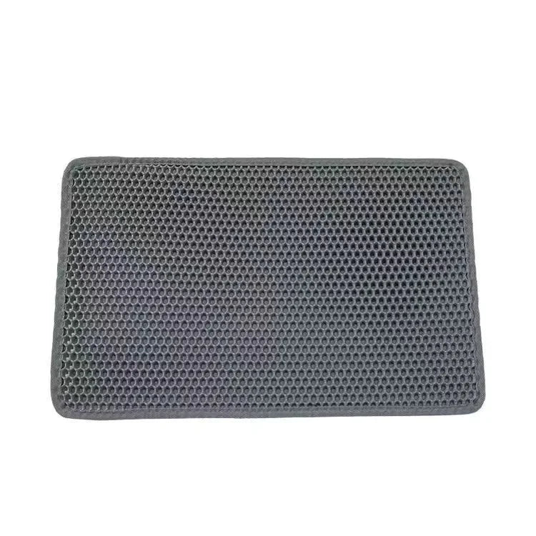 Cat Litter Mat With Gift Double Layer Waterproof Litter Box Mat Non-slip Sand Cat Pad Washable