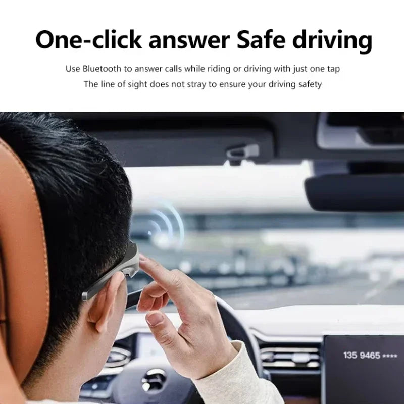 Cycling Running Bluetooth Smart Glasses Technology Audio Call Remote Headset Sunglasses Sports Driving Music