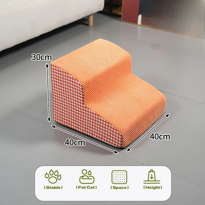 2/3 Layer Anti Slip Detachable Washable Pets Stairs Suitable Small/large Dogs Elderly Dogs Sofas Pet Ramps Ladders