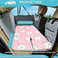 1 Dog Car Mat, Non-Slip Rear Seat Extender Pet Mat, Mesh Dog Bed Suitable for Suvs and Sedans, Bite-Resistant, Easy to Clean, Scratch-Resistant, Comfortable Travel Mat