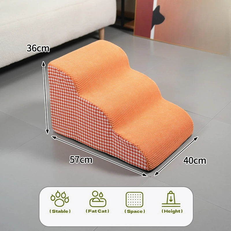 2/3 Layer Anti Slip Detachable Washable Pets Stairs Suitable Small/large Dogs Elderly Dogs Sofas Pet Ramps Ladders