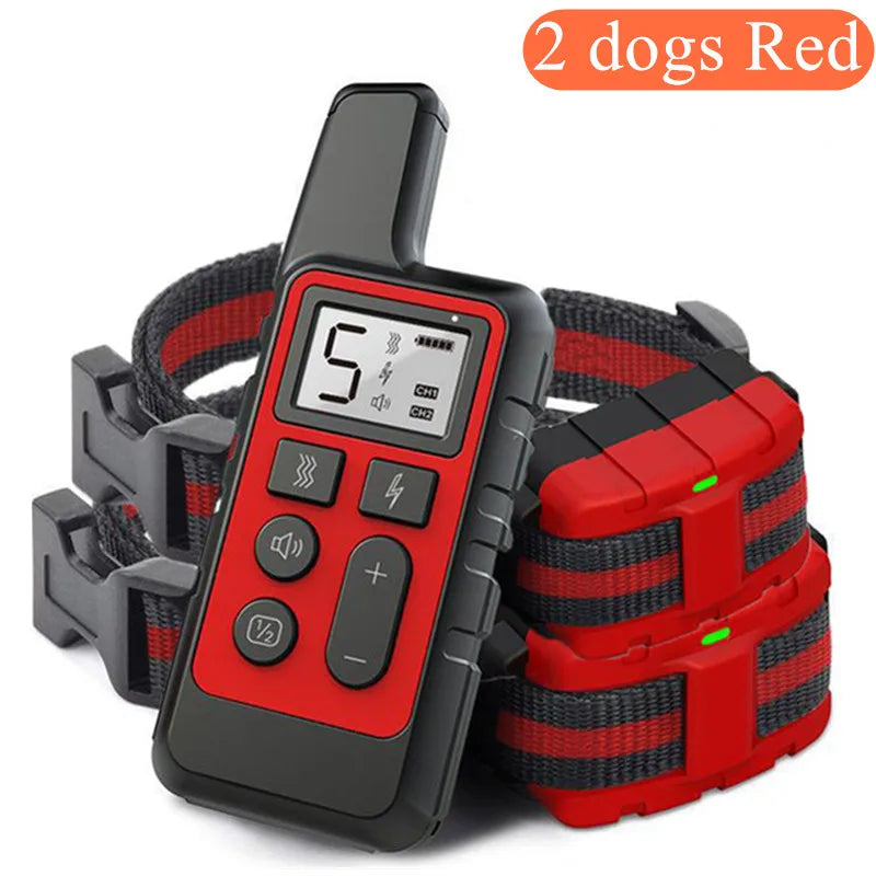 Rechargeable Dog Training Collar 1650ft Remote Control Dog Training Collar with Adjustable Nylon Strap