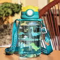 1PC Kids Water Sippy Cup Kids Water Bottle with Straw and Handle