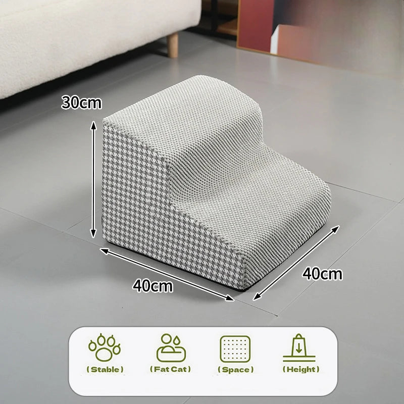 2/3 Layer Anti Slip Detachable Washable Pets Stairs Suitable Small/large Dogs Elderly Dogs Sofas Pet Ramps Ladders