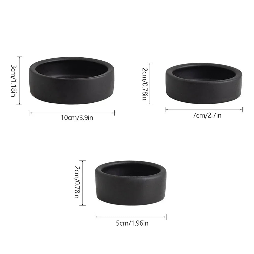 Reptile Food Bowl Anti-Escape Ceramic Feeder Dish Reptile Water Bowl