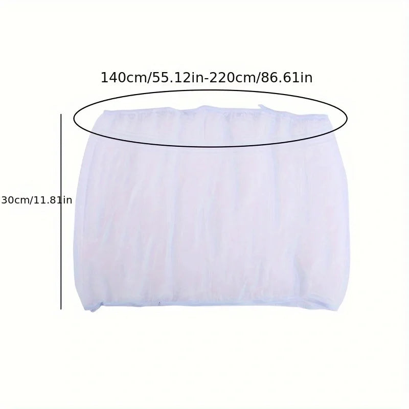 Bird Cage Easy Cleaning Covers Mesh Seed Catcher Guard Bird Cage Net Shell Skirt Dust-proof Airy Mesh Parrot Portable Cage
