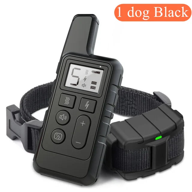 Rechargeable Dog Training Collar 1650ft Remote Control Dog Training Collar with Adjustable Nylon Strap