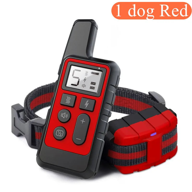 Rechargeable Dog Training Collar 1650ft Remote Control Dog Training Collar with Adjustable Nylon Strap
