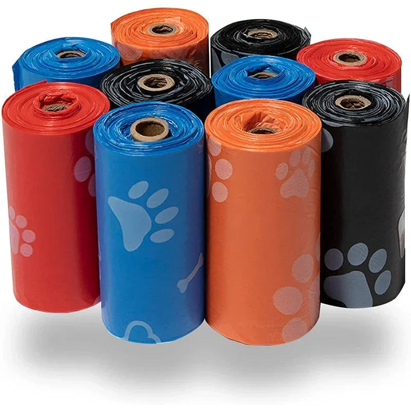120 Rolls Dog Poop Bag Outdoor 15Bags/Roll Refill