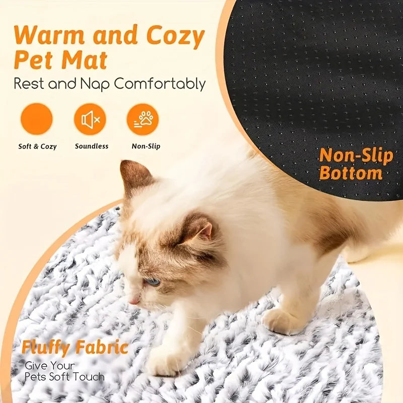 Winter Warming Pet Mattress, Super Warm Cat And Dog Pad, Washable And Non-Slip Mat, for Small to Large Dogs And Cats
