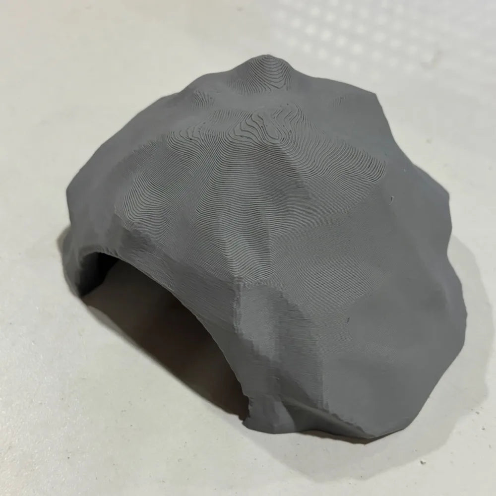 Safe Shelter Plastic 3D Printed Reptile Shelter Stable Artificial Reptile Habitat Realistic Hidden Cave Shelter