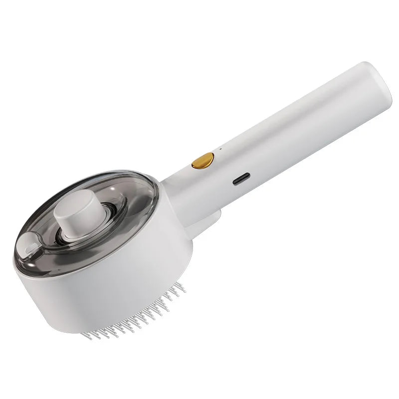 Pet Massage Comb, Cat and Dog One-click Hair Removal Comb, Comb Ultraviolet Mite Removal Comb,